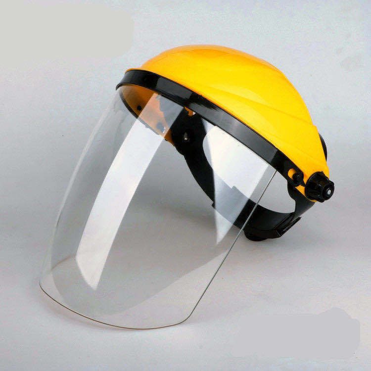 Lightweight Head-Mounted Anti-Splash Fume Welding Protective Mask Welding Argon Arc Welding Cutting Anti-Impact Transparent Mask