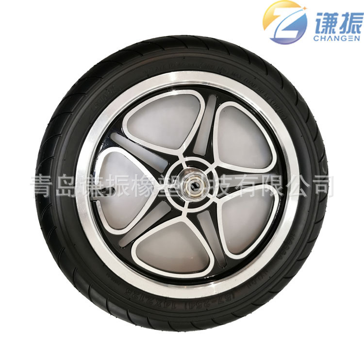 铝合金压铸轮毂12寸14寸16寸电动车专用 铝合金充气轮子