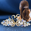 Swan, small hairgrip, fashionable hairpins, hair accessory, ponytail