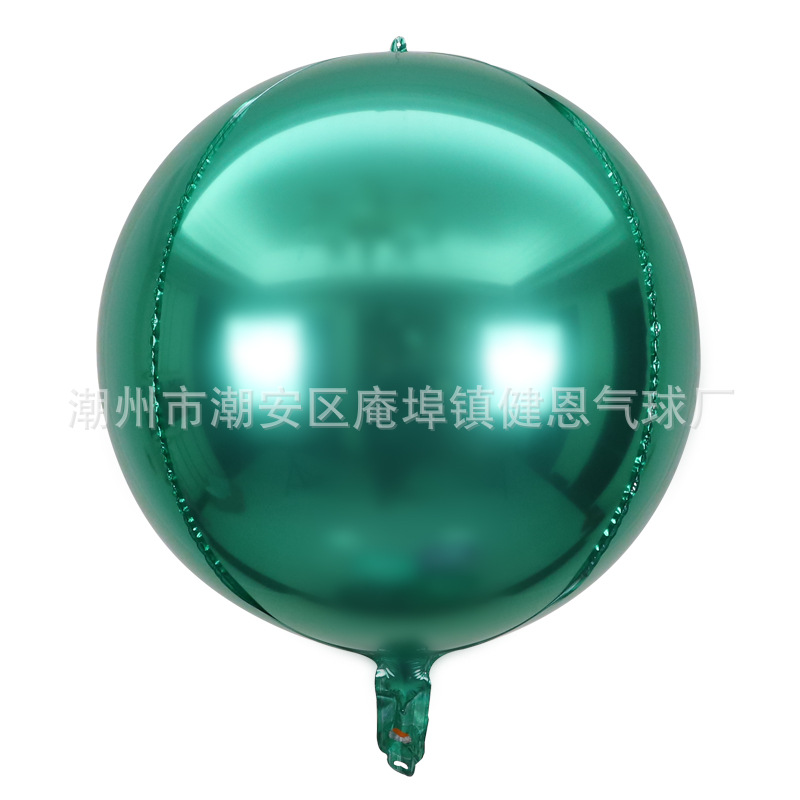 Globo aluminio redondo 4D grande