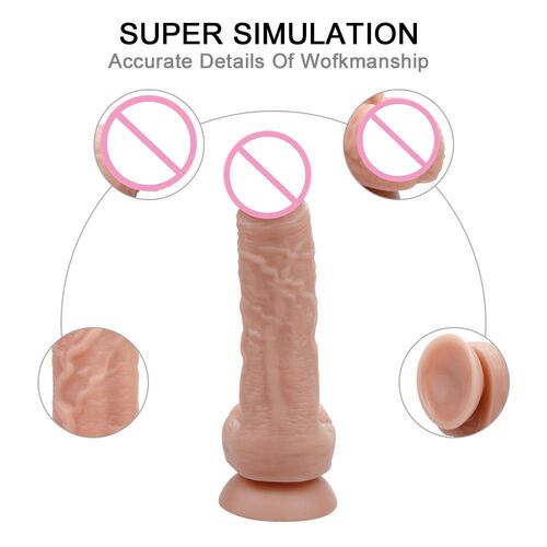 A147 Cloud God Mo Di PVC Simulated Male Sex Toy Alternative Toy for Female Self-Pleasure
