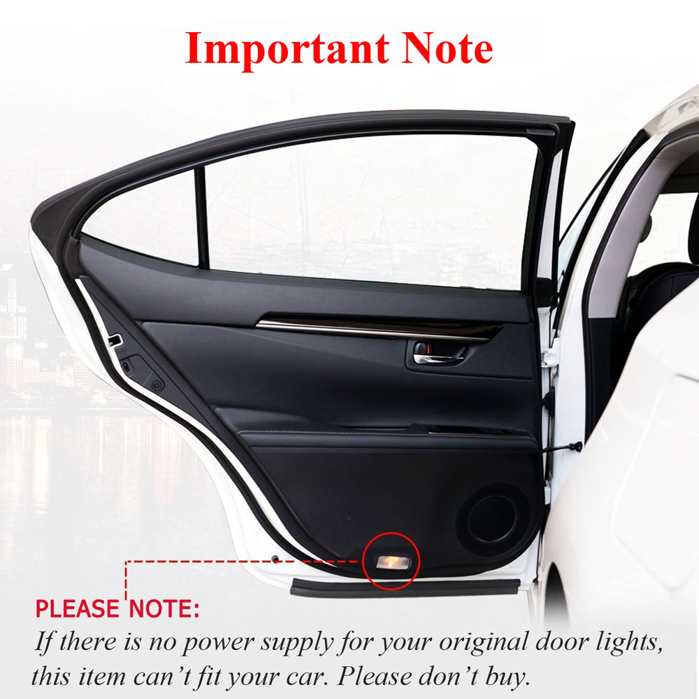 Aplicable a la luz de bienvenida Infiniti QX50 G25JX35 Q70L QX60 luz de la puerta del coche Modificación de proyección luz del logotipo del coche