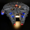 Yeabricks compatible with Lego 75192 Planet War Block Lighting Millennium Light Light Lighting with Lights with Lantern