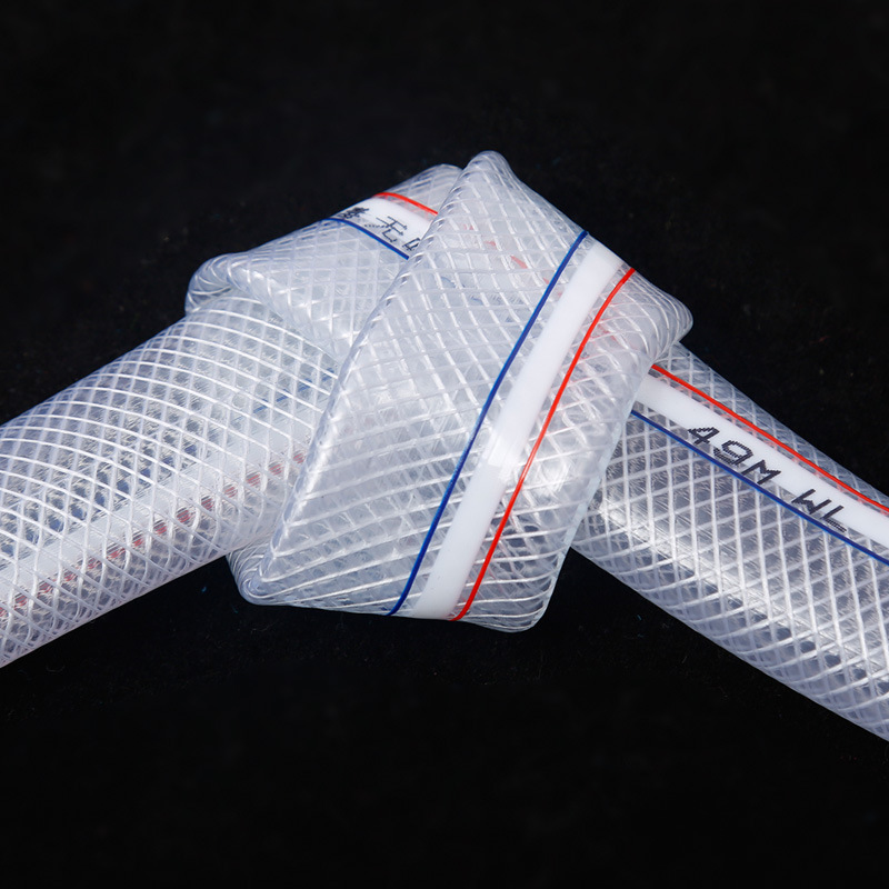 PVC hose manufacturer snake skin tube transparent soft water hose 4-point flower watering household 