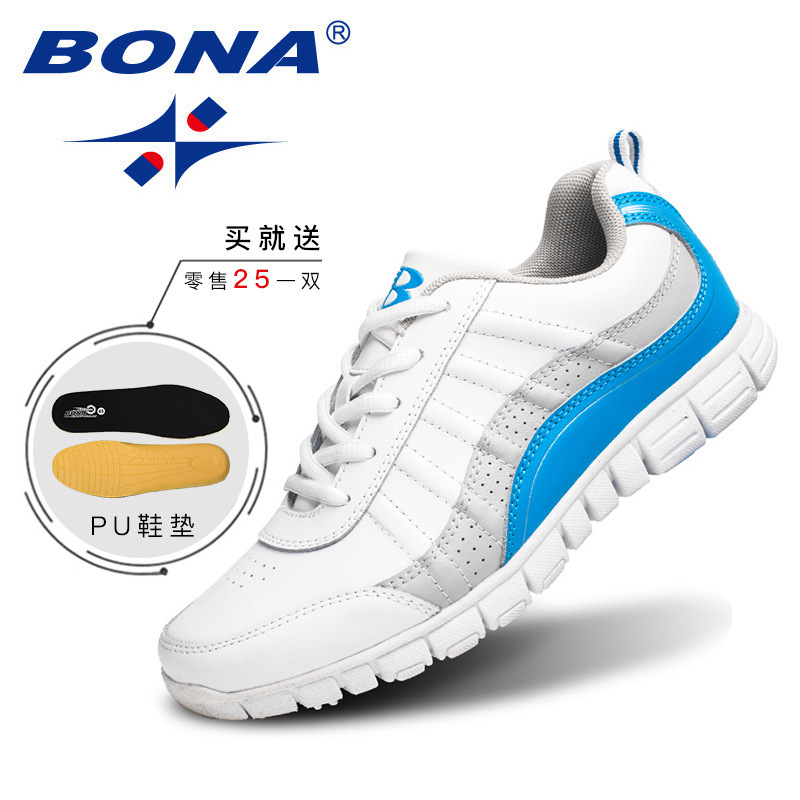 Women's shoes spring and summer new bona2020 genuine leather women's sneaker factory direct sales women's hiking shoes running shoes Women's shoes spring and summer new bona2020 genuine leather women's sneaker factory direct sales women's hiking shoes running shoes
