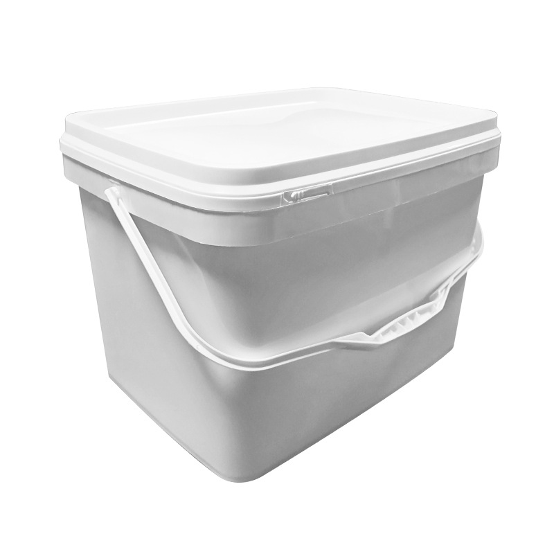 20L长方形塑料桶  20L正方形塑料桶  20升方形塑料包装桶