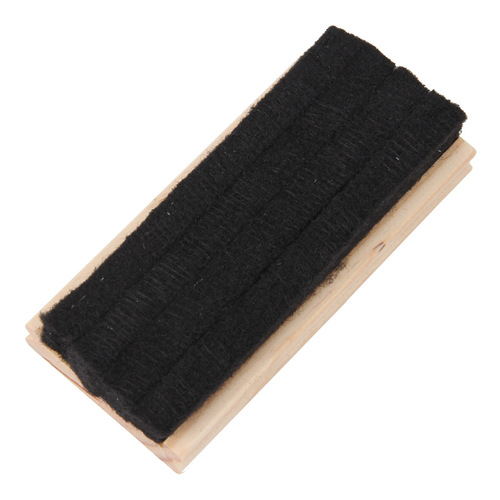 Wooden blackboard eraser felt non-static whiteboard eraser chalk eraser school original wood whiteboard eraser mini wholesale
