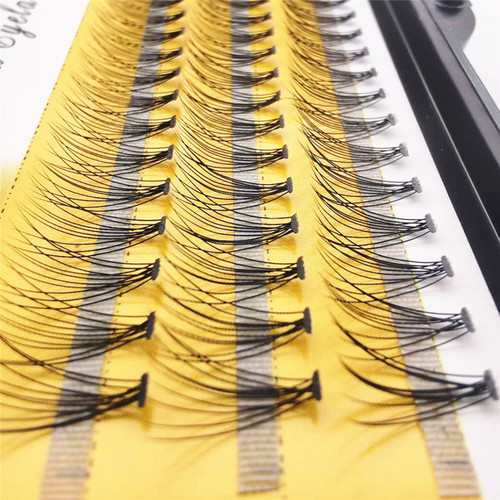 Scarecrow hair grafted eyelashes, 10 0.10 hot melt hairs, grafted false eyelashes, single cluster eyelash grafting