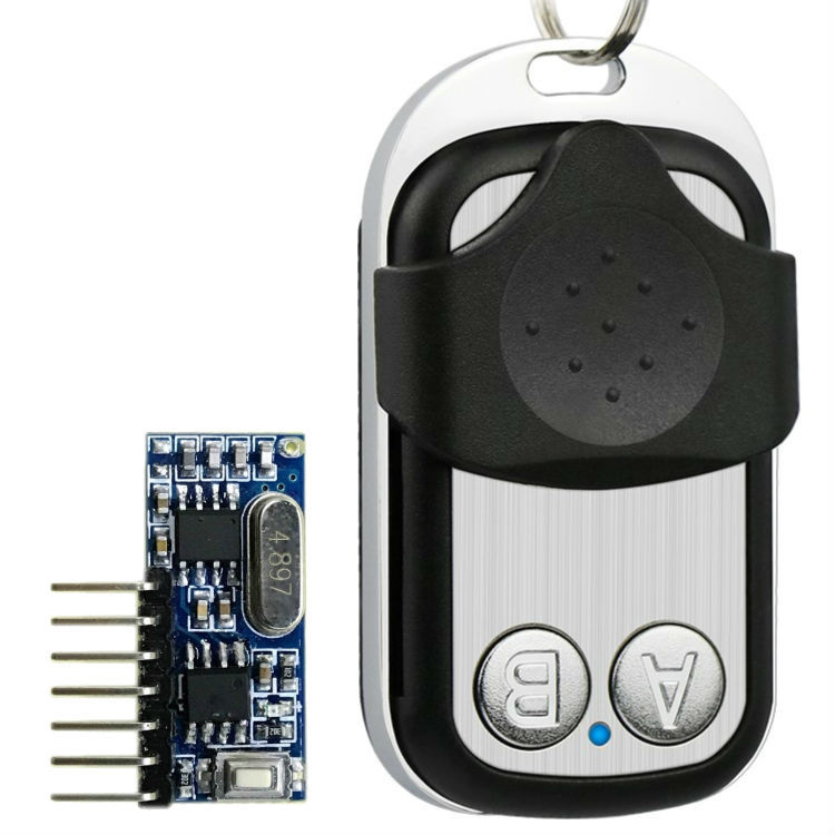 2路遥控器和接收模块 LED灯具是瓶电源开关报警灯遥控收发模块433