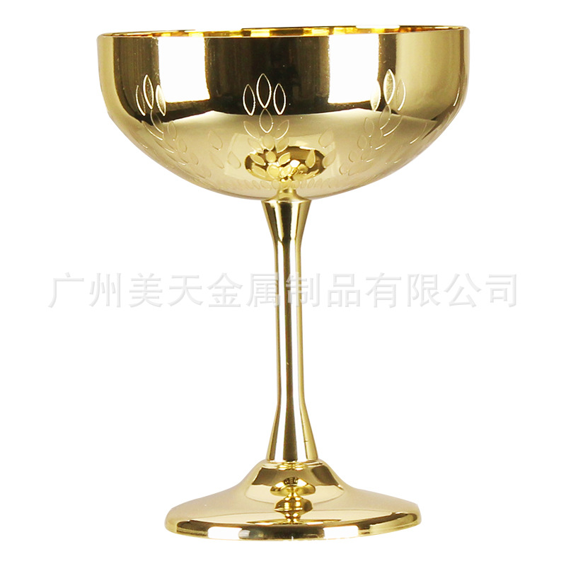 밀 이어 컵 금도금