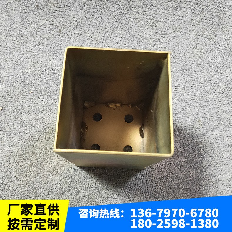 100*100方管底座阳光房楼梯扶手护栏栏杆立柱不锈钢阳光房立柱