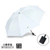 Automatic umbrella solar-powered, fully automatic, sun protection, custom made