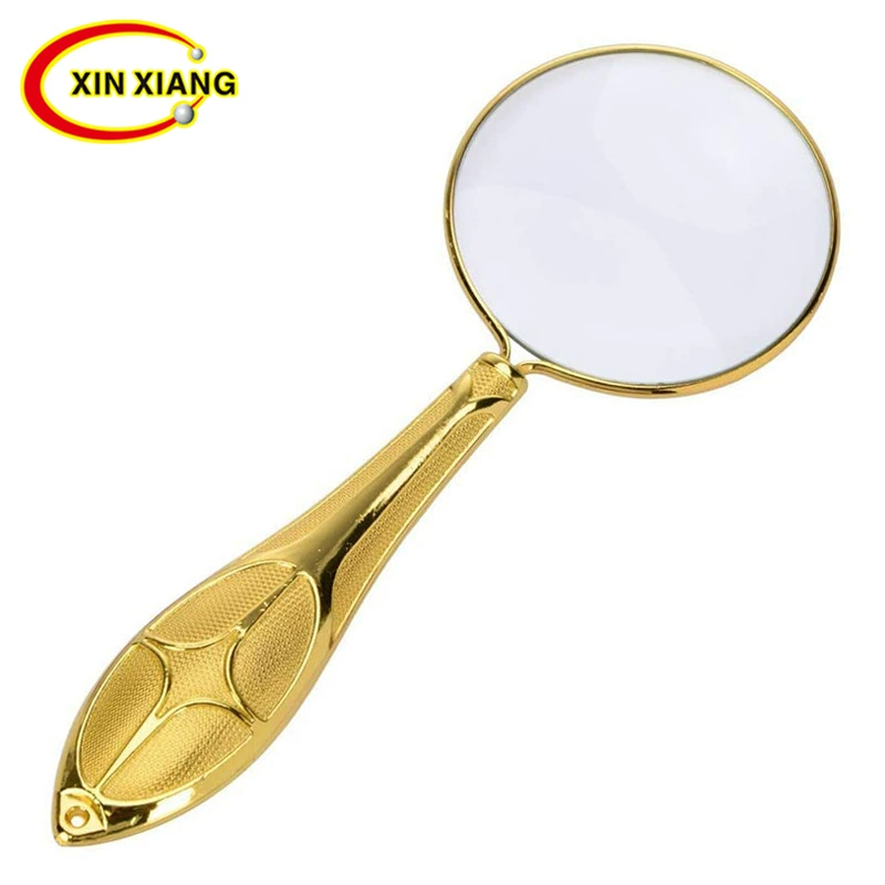 5x портативная ручка с Европейским рисунком, 45 м, стеклянная линза, цельнометаллическая бутиковая лупа для чтения, двухцветная опционально