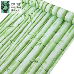 Personalized Xiaoxiang bamboo wallpaper tooling renovation background wall pvc sticker wall cloth self-adhesive wallpaper wallpaper