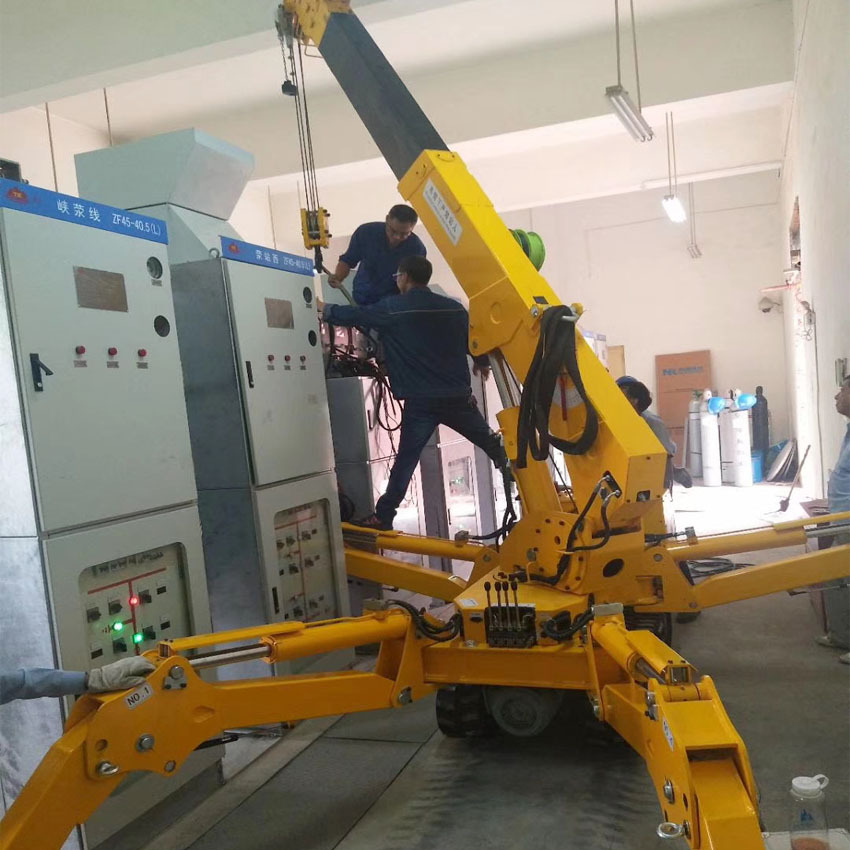 3吨折叠小型吊车 油电两用吊车 热销小型吊车