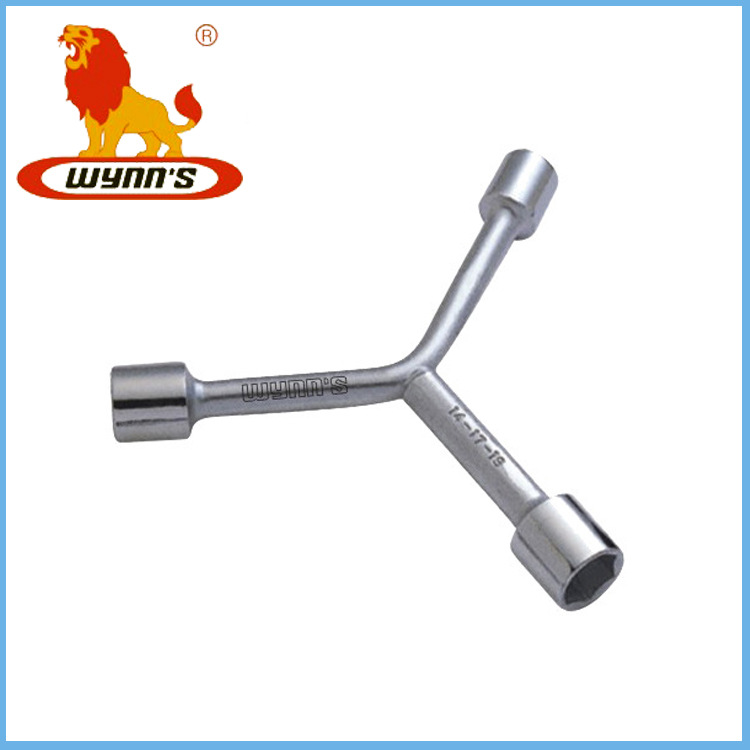 威力狮 三叉套筒扳手 Y型套筒三叉扳手14X17X19MM轮胎扳手 W0011A