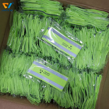 工厂供应松紧带印字反光臂带 户外运动弹性荧光手腕带可印刷图案