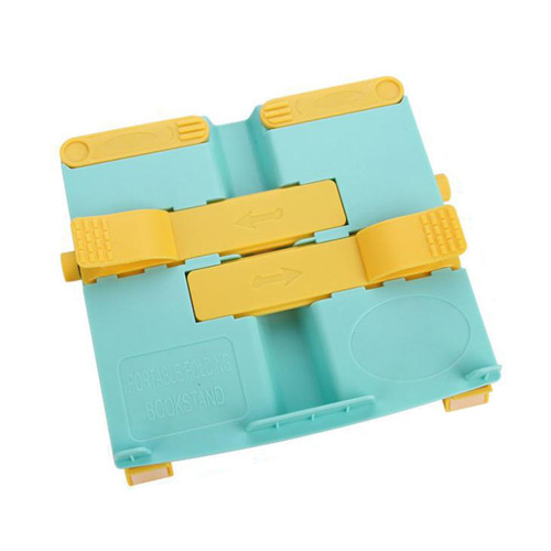 Reading rack folding reading bookshelf children's reading anti-myopia rack student textbook reading stand desktop book clip rack