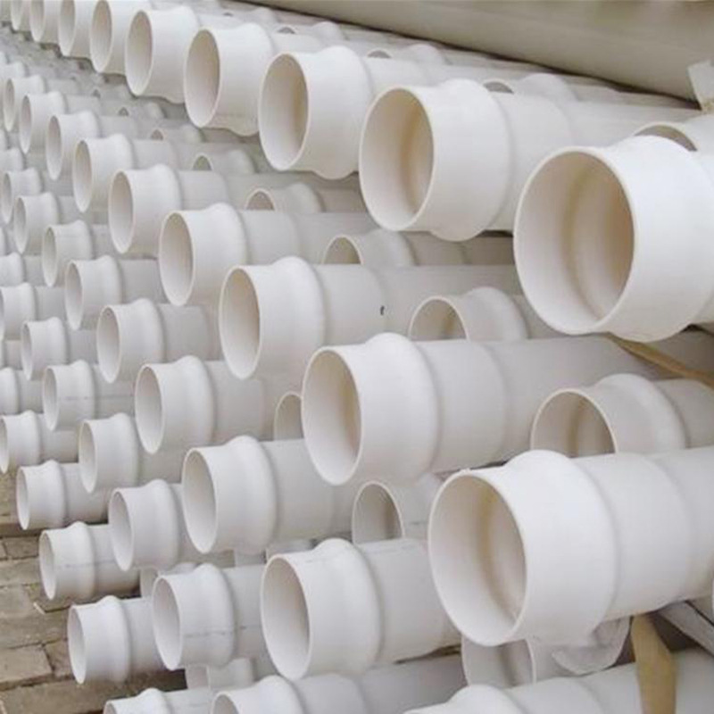 上海福建浙江供应UPVC波纹管塑料波纹管排水管实壁排污管DN200-DN