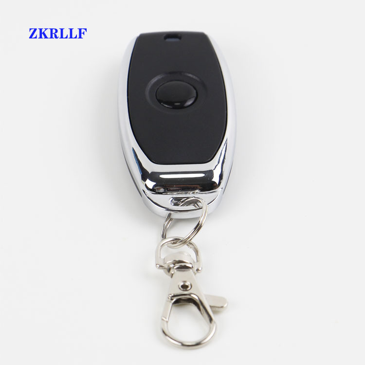 Metal Single Key Small Pepper 433MHz Wireless Remote Garage Door Electric Door 1527 Learning Code Remote Switch
