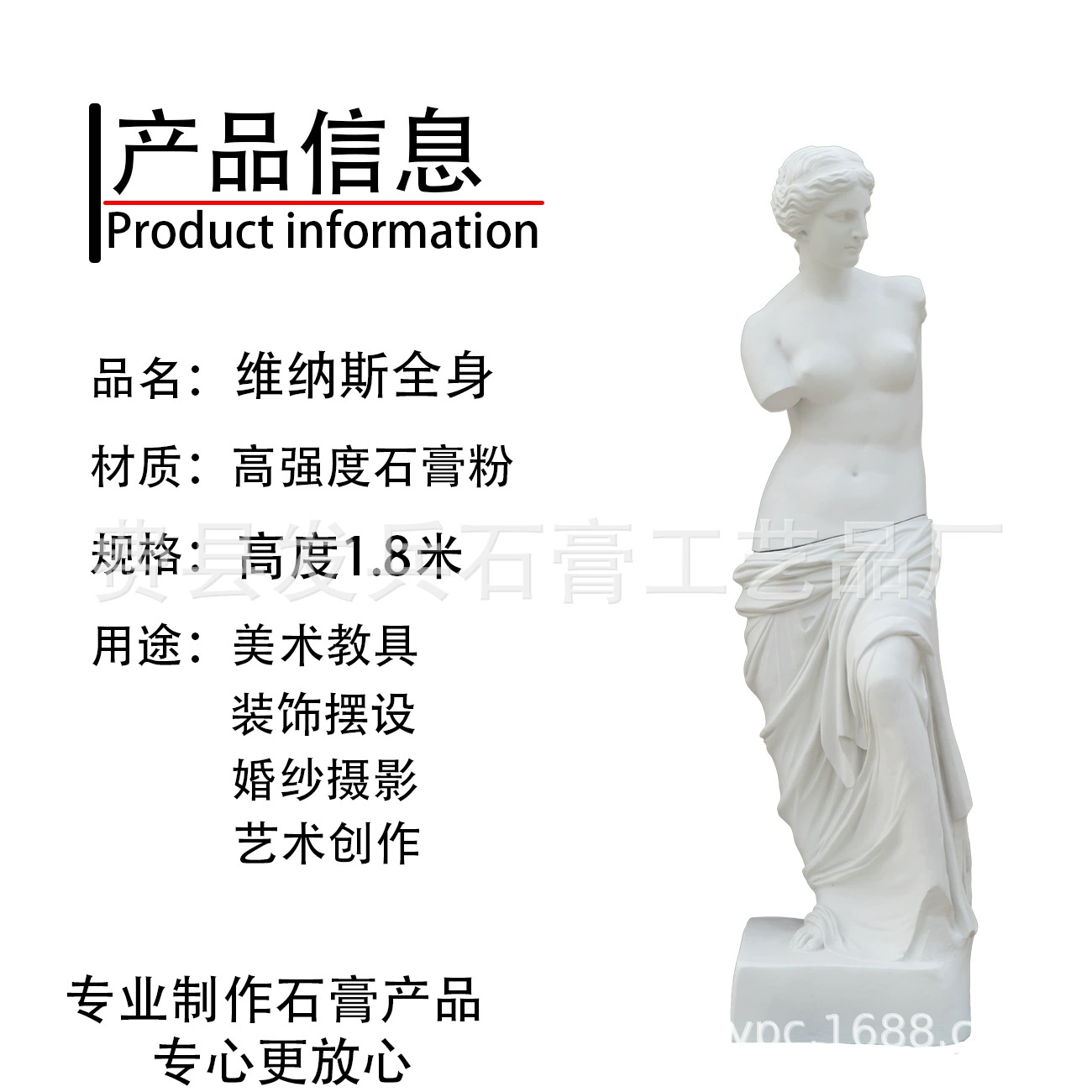 Учебные пособия из plaster, оптовая продажа, 1.8 метра