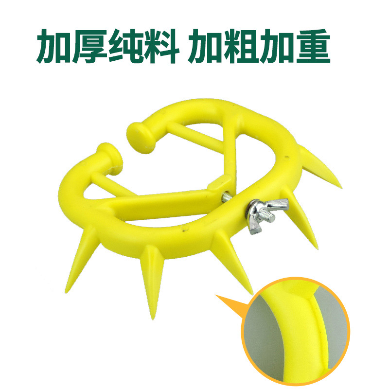 Espina de nariz de vaca dispositivo de destete de ternera anillo de nariz de vaca dispositivo tabú de leche de ternero engrosado dispositivo de anillo de leche de ternero de plástico reforzado