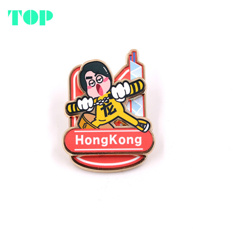Customized Badge Craft Gift Personalized Badge Zinc Alloy Logo Paint Enamel Craft School Badge