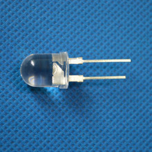 供应8MM圆头大功率黄光LED，0.5W黄光LED，led发光二极管