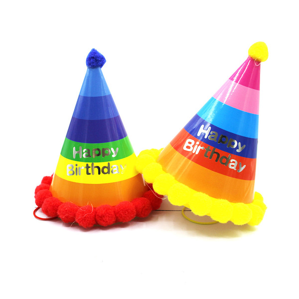 velvet small children's atmospheric hat