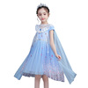 Children's small princess costume, lace dress, trench coat, skirt, with short sleeve, Korean style, lace dress