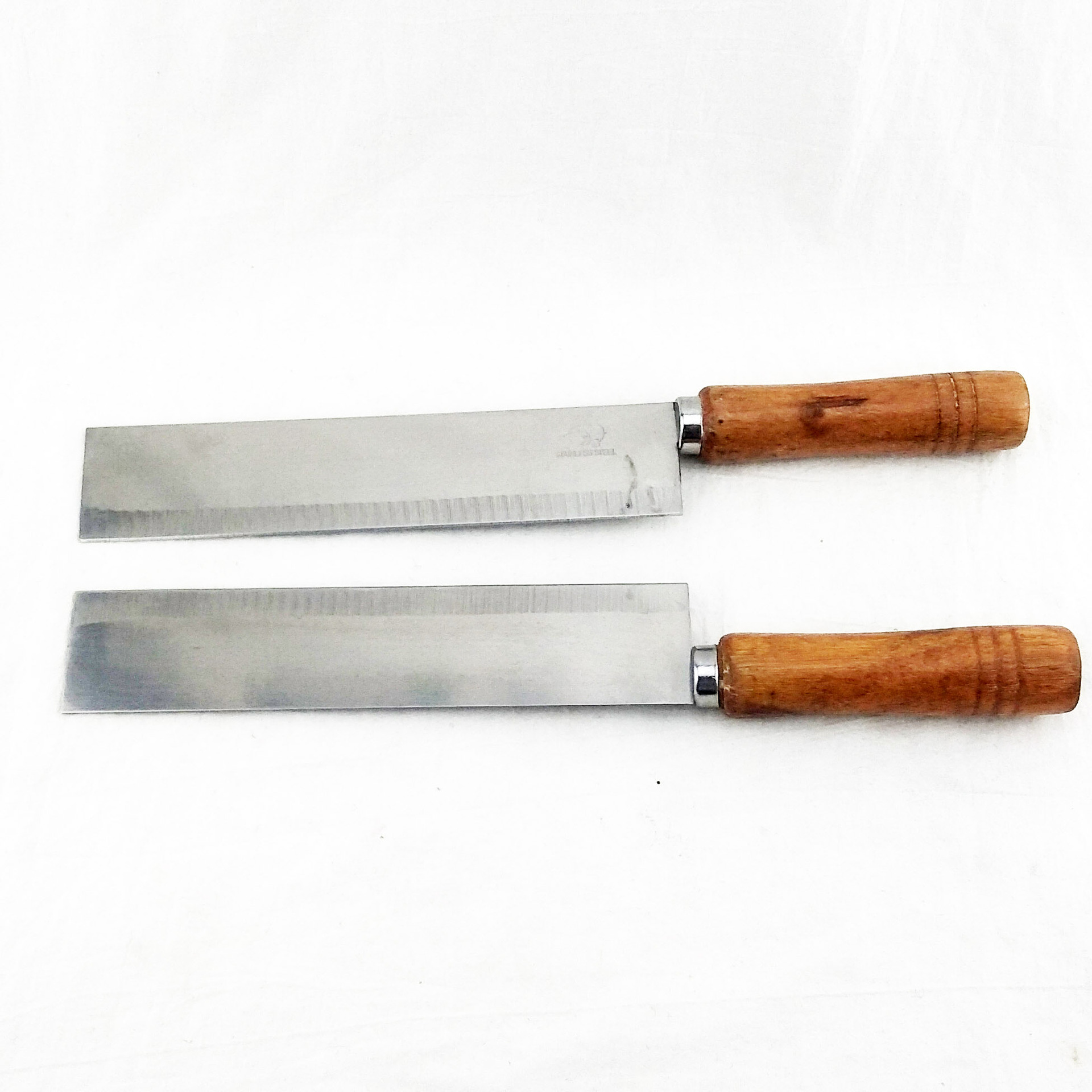 E1242 cuchillo de sandía con mango de madera cuchillo de sandía Yiwu 2 yuanes dos yuanes tienda de regalo de cocina regalo