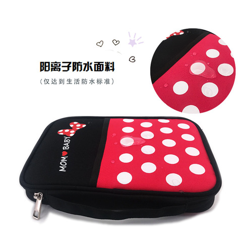 Pregnant woman prenatal and postnatal checkup report check collection bag epidemic prevention set protective supplies empty bag documents and materials