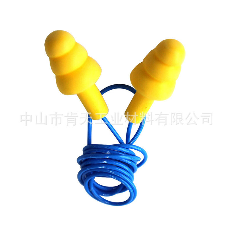3M 340-4004 Christmas Tree with Line Protection Sound Insulation and Noise Reduction Washable Comfortable Foam Sleep Earplugs