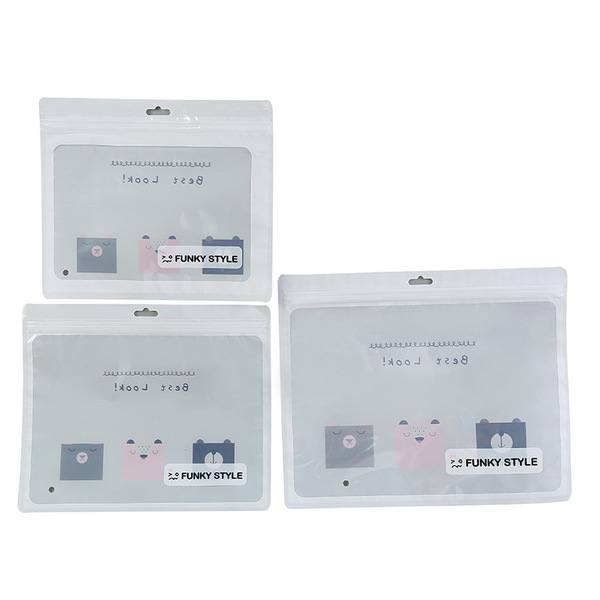 White cartoon plastic materials set