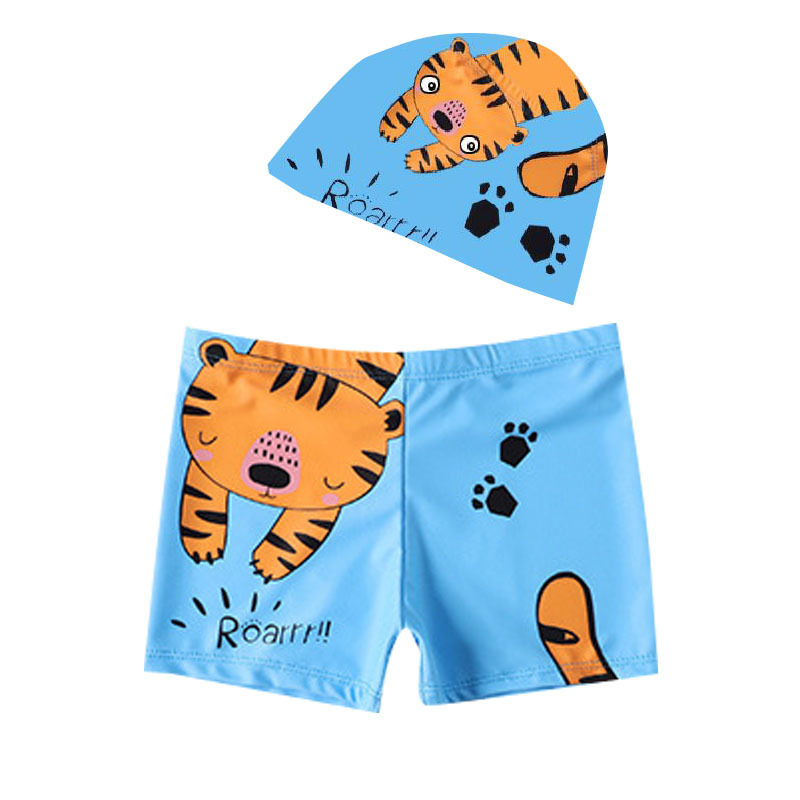 Children's cartoon trousers, swimwear, elastic set for boys, for teenagers 3
