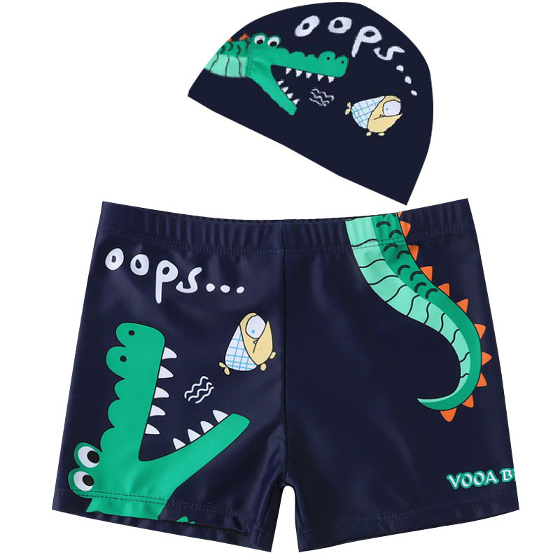 Children's cartoon trousers, swimwear, elastic set for boys, for teenagers 4