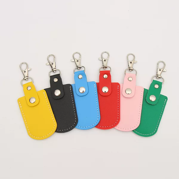 Factory Direct Supply of Colorful P Mini Bus Subway Card Holder Creative Induction Ic Access Control Card Holder Keychain Production