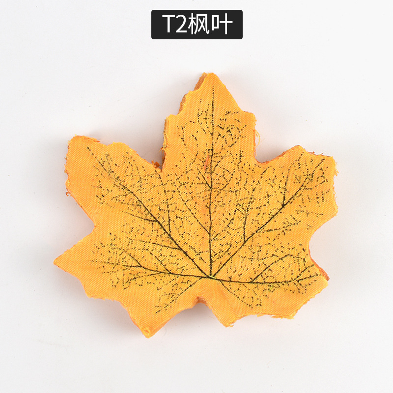 T2 marrón amarillento Maple Leaf (100PCS)