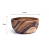 Acacia Wood Bowl caliber 16cm height 7cm