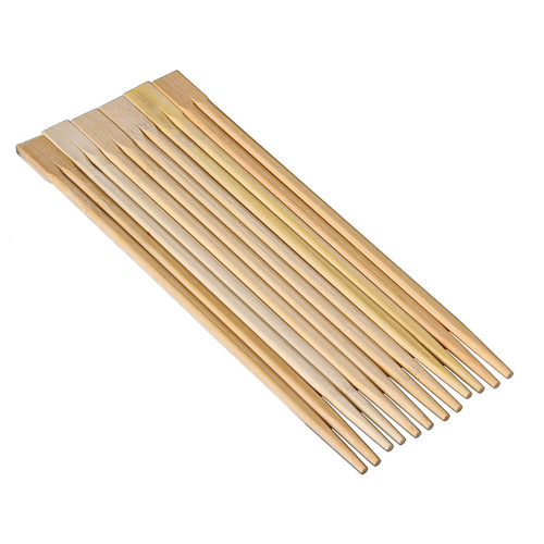 Disposable chopsticks individually packed for restaurant takeout, convenient home-use bamboo chopsticks with double-sided handle