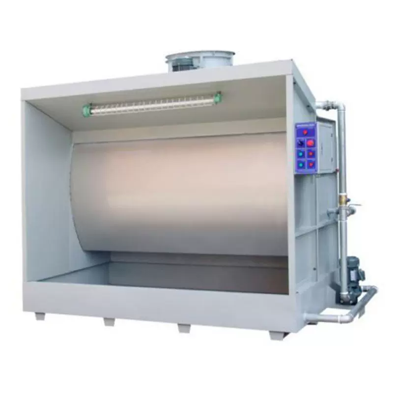 不锈钢水帘机水帘柜五金喷涂水濂柜大小型喷漆喷油柜厂家