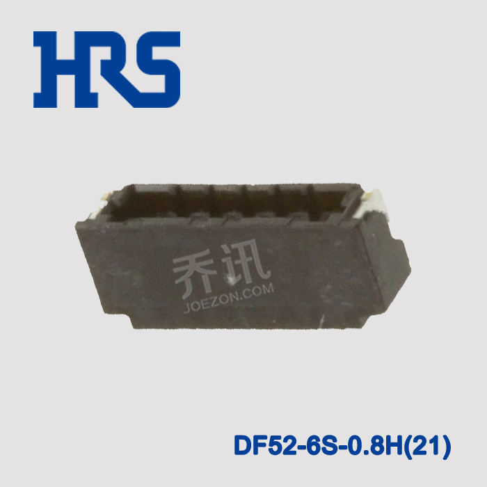 HIROSE������DF52-6S-0.8H(21)6о���������Ӳ��0.8mm����