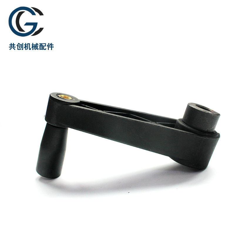 厂家供应曲面转动手柄 机械手摇轮转动手柄内嵌可折摇手柄