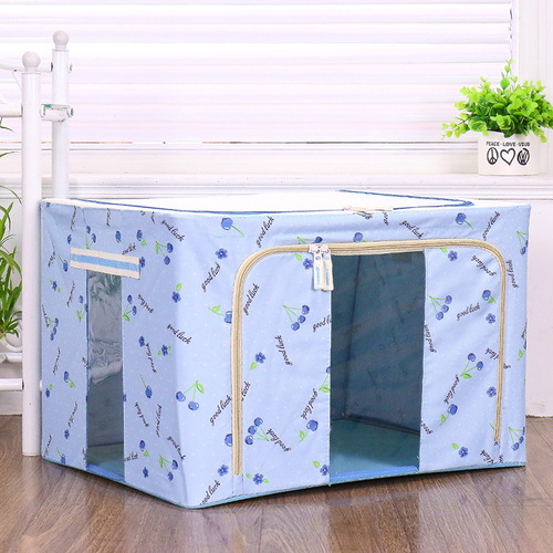 Solno Clothes Storage Box Fabric Organizing Box Oxford Fabric Quilt Storage Bag Toy Storage Box Wardrobe Shipping