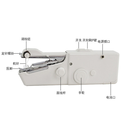 CS101B handheld portable sewing machine handystitch multifunctional household mini hand electric sewing machine
