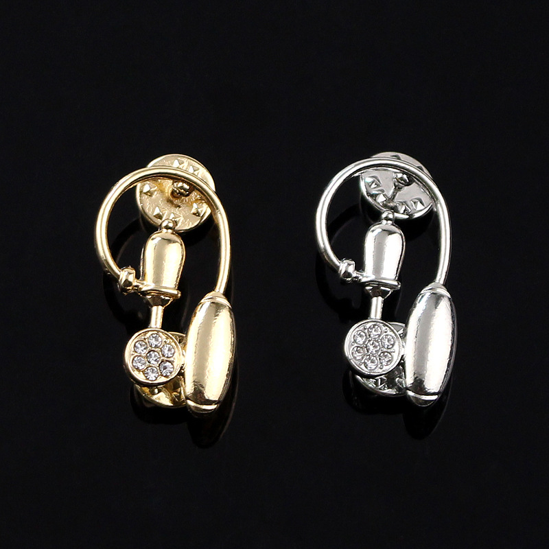 Insignias y alfileres médicos para doctor, enfermera, ECG, ambulancia, dentista – equipo médico decorativo.