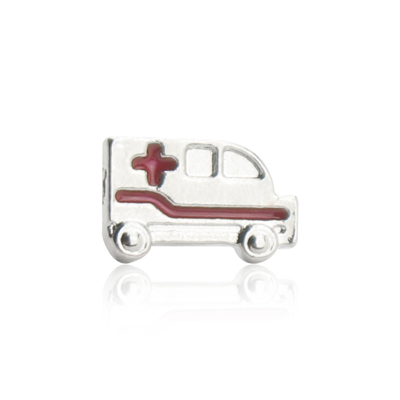 Insignias y alfileres médicos para doctor, enfermera, ECG, ambulancia, dentista – equipo médico decorativo.