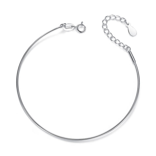 s925 sterling silver universal screw bracelet diy beaded heart-crossing bracelet luantong bracelet Female Factory wholesale