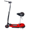 Inflatable wheel+shock absorption+key lithium battery life 15-20km