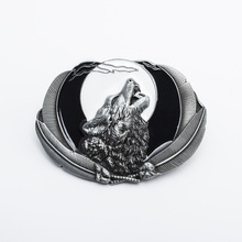 速卖通专供皮带扣头森林狼猎手平滑扣美国西部腰带扣嘻哈复古板扣